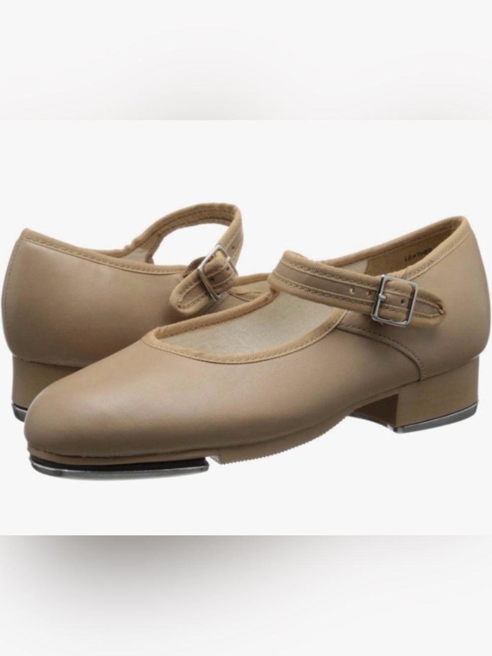 Capezio Beige Mary Jane Tap Shoes
